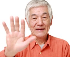 Elderly Japanese man