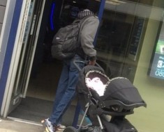 Man selling baby